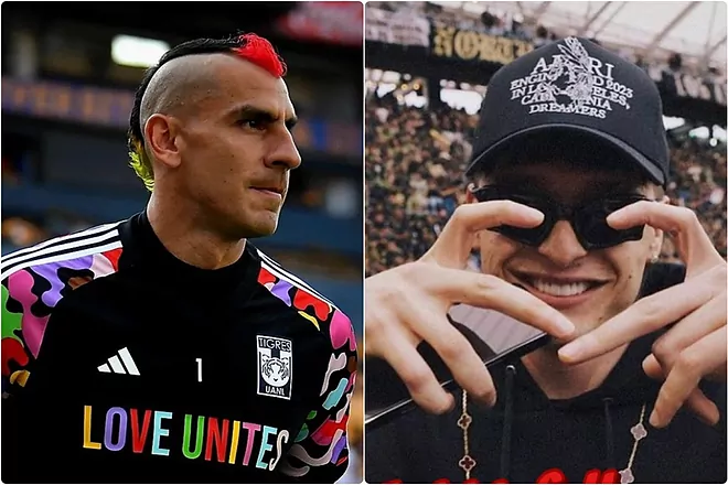 Nahuel Guzmán le manda mensaje a Peso Pluma por vestir la playera de Newell’s Old Boys