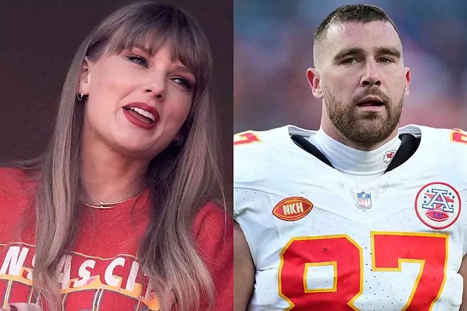 ¿Es Halloween o San Valentín? El viaje de Taylor Swift para consolar a Travis Kelce