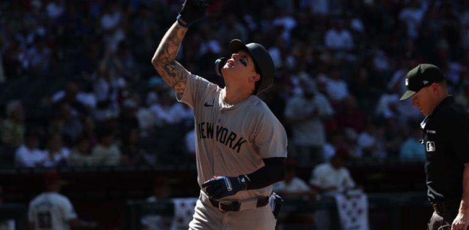 Alex Verdugo conecta su primer jonrón con los New York Yankees