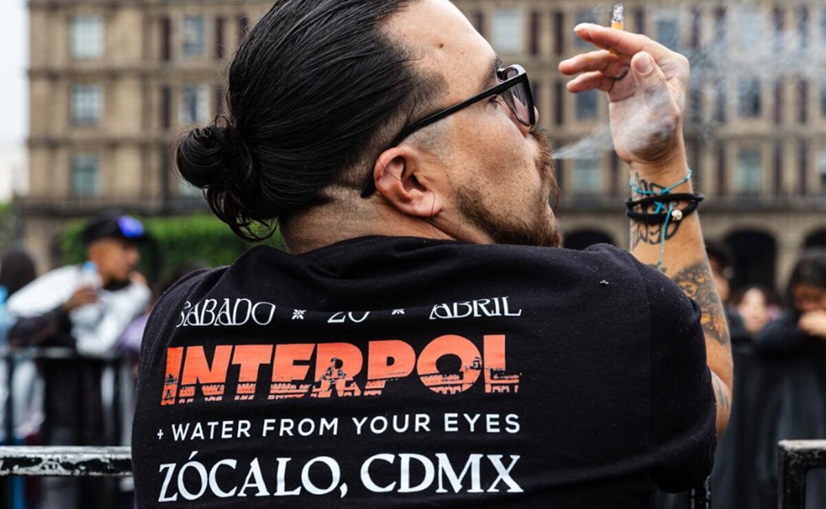 “Interpol cautiva al Zócalo: así fue su histórico concierto en vivo desde la CDMX”
